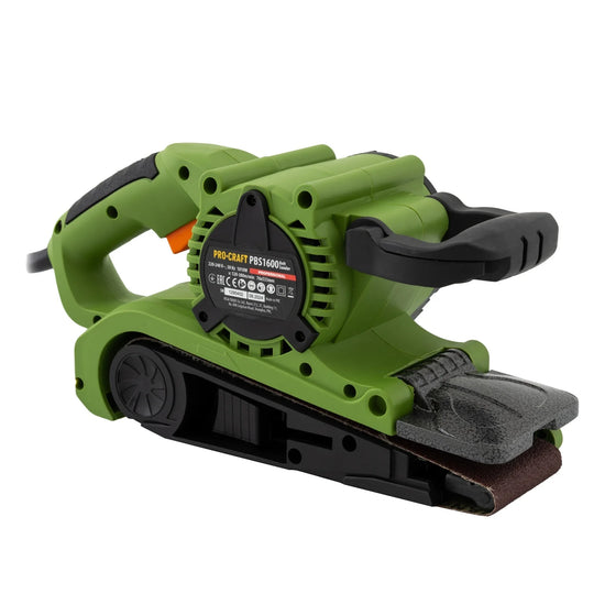 Masina de slefuit Procraft PBS1010, 1010W, banda 76x533 mm, 120–380 RPM, colector praf