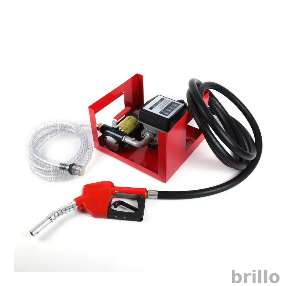 Pompa transfer diesel 550W, 60L/min, contor mecanic, pistol automat, 220V