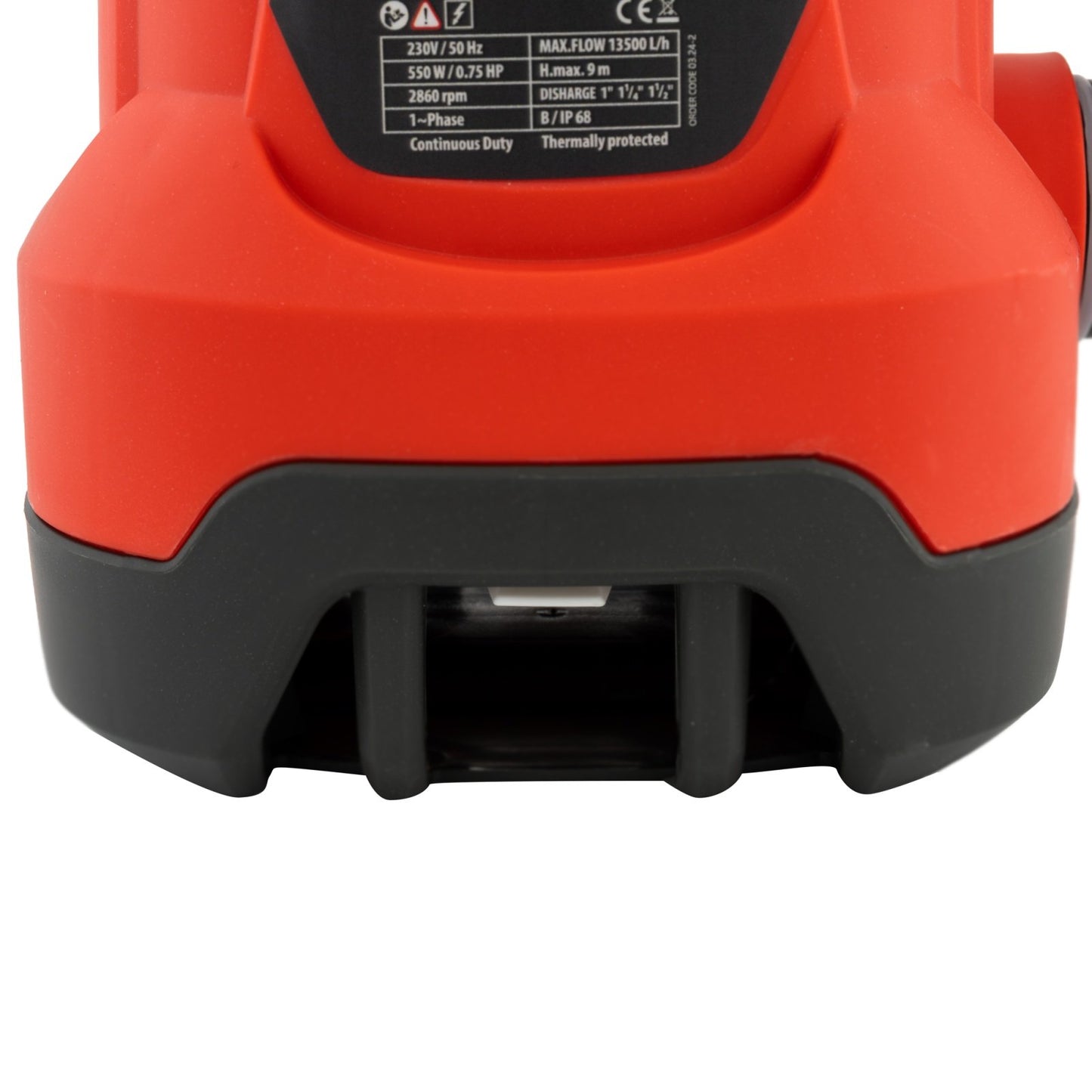 Pompa Submersibila Elefant QTP550, 550W, 13500L/h, 9m, Apa Curata si Murdara, Flotor Automat