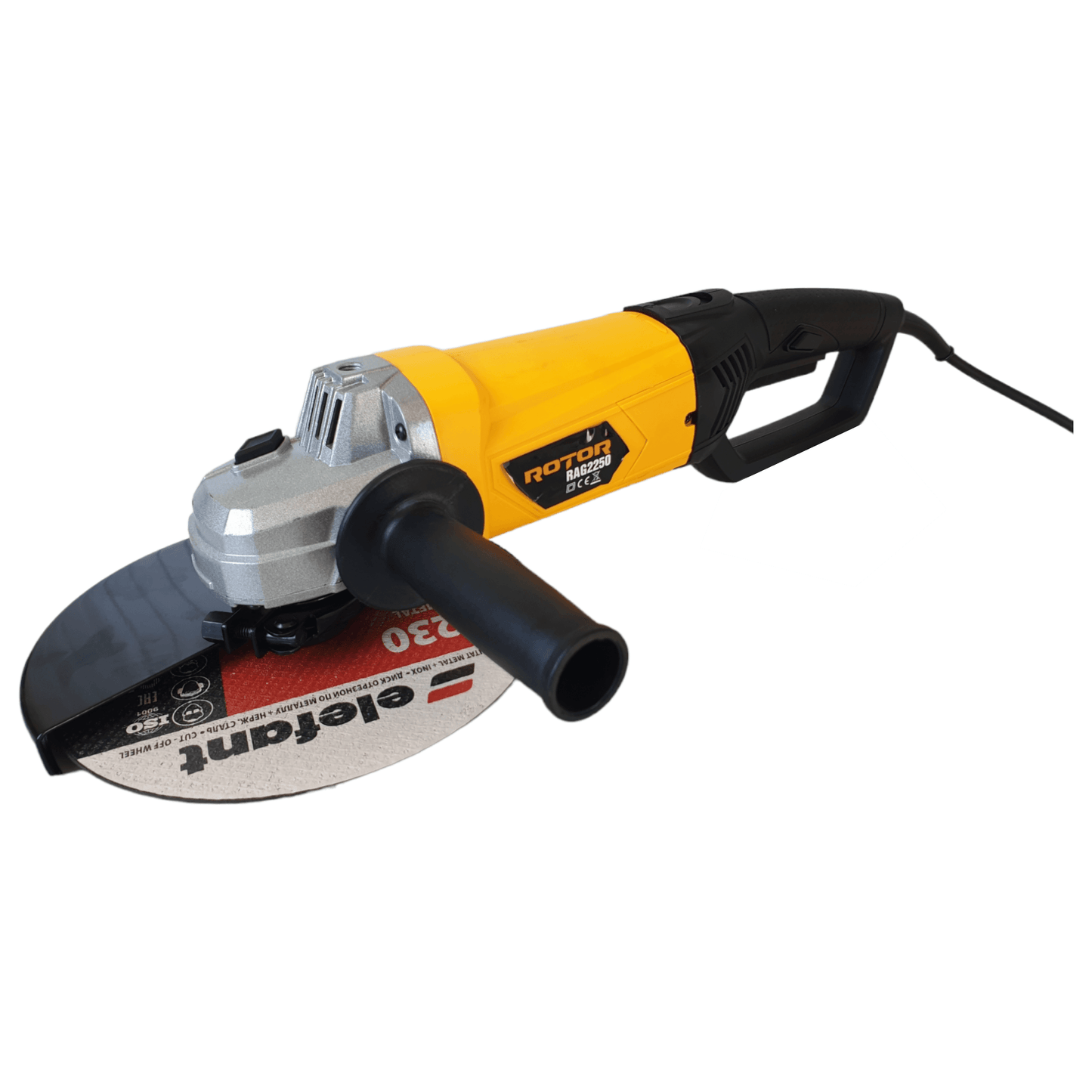 Polizor unghiular ROTOR RAG2250, 2250 W, 6500 rpm, diametru disc 230 mm - ZEP.RO - Ți-e la îndemână!