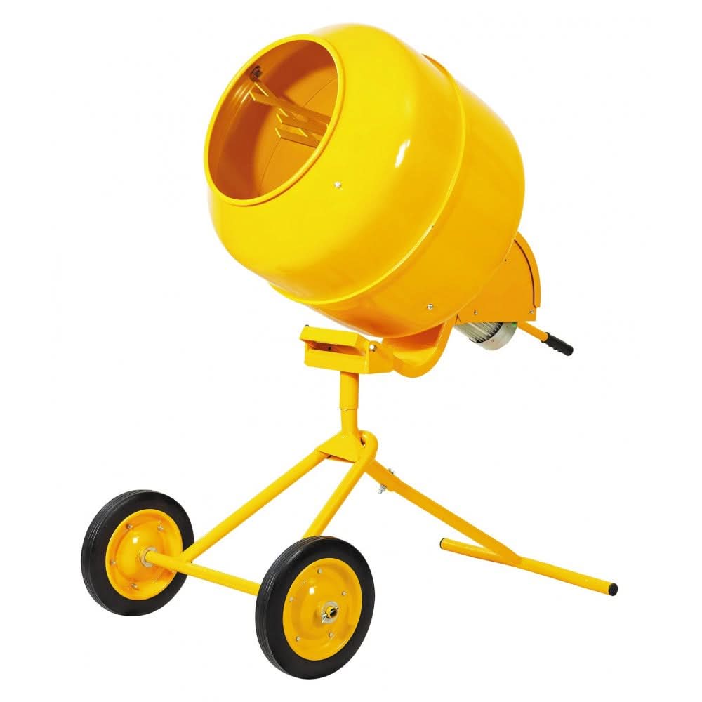 Pachet Betoniera ROTOR RCM800 230L 1250W transmisie directa + Polizor unghiular ROTOR RAG600 600W 115mm