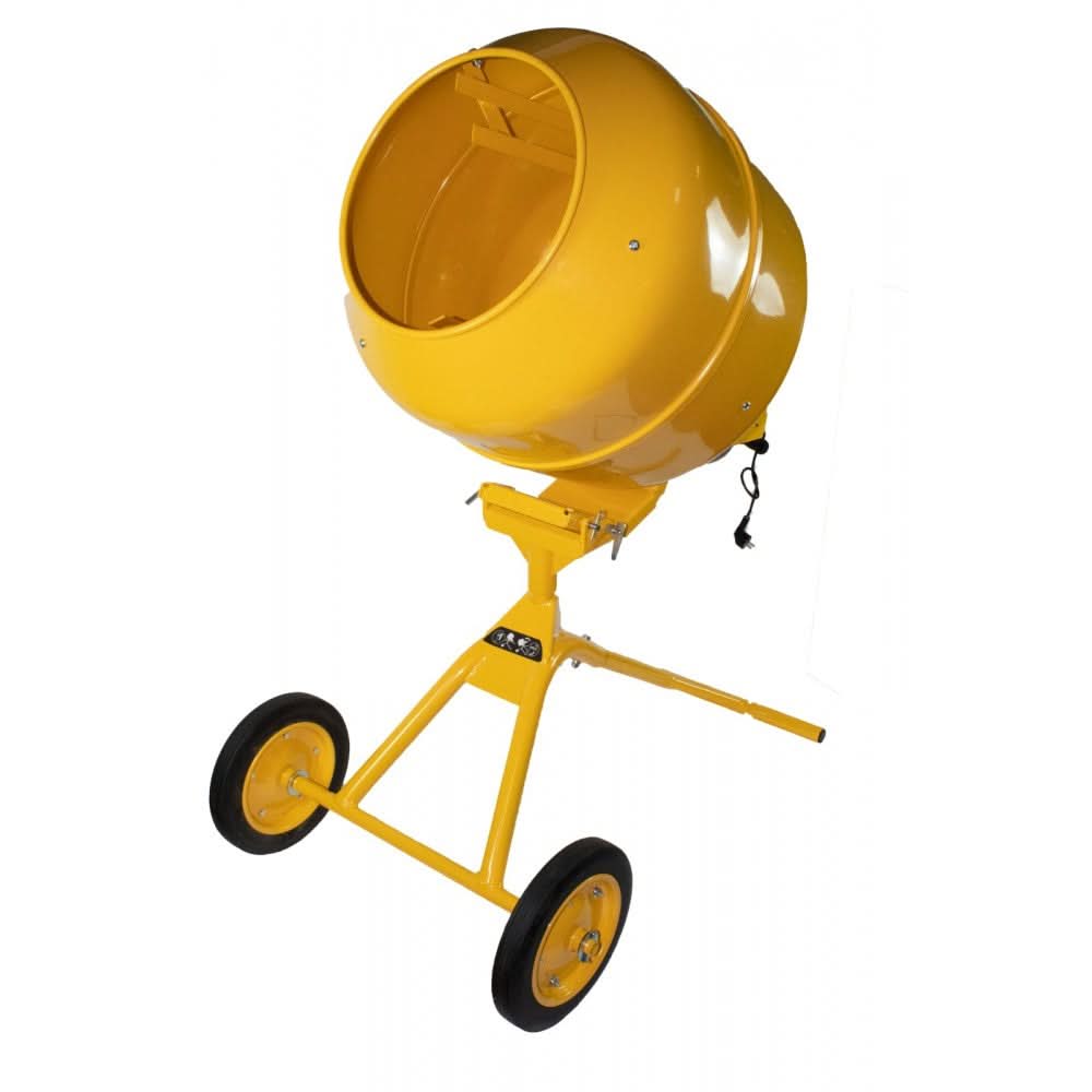 Pachet Betoniera ROTOR RCM800 230L 1250W transmisie directa + Polizor unghiular ROTOR RAG600 600W 115mm