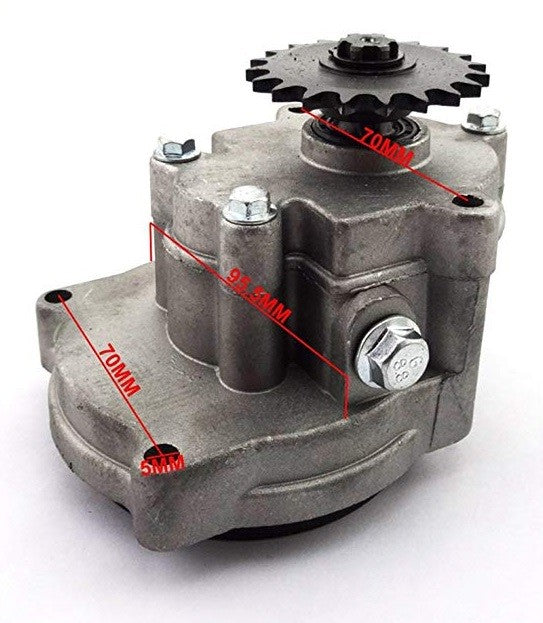 Reductor kit motor bicicleta 4 timpi 20 dinti (1:4) - vedere 2