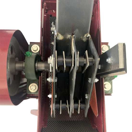 Moara cu tocator de furaje Vivatechnix VMD-1020, putere 3kW, 2800rpm, 500 kg/h