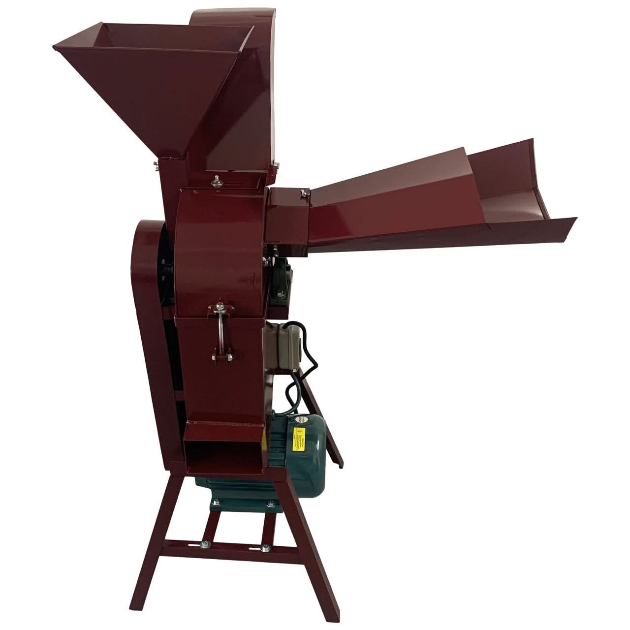 Moara cu tocator de furaje Vivatechnix VMD-1020, putere 3kW, 2800rpm, 500 kg/h