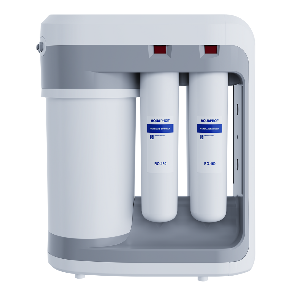 Sistem osmoza inversa Aquaphor RO-206S, 300 GPD, rezervor 5 L, pompa, LCD, cartuse incluse, HoReCa