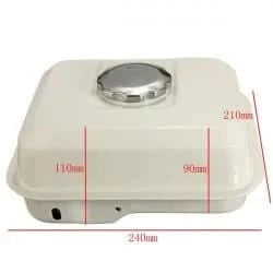 Rezervor compatibil Honda GX140, GX160, GX200, dimensiuni 230x200x110 mm