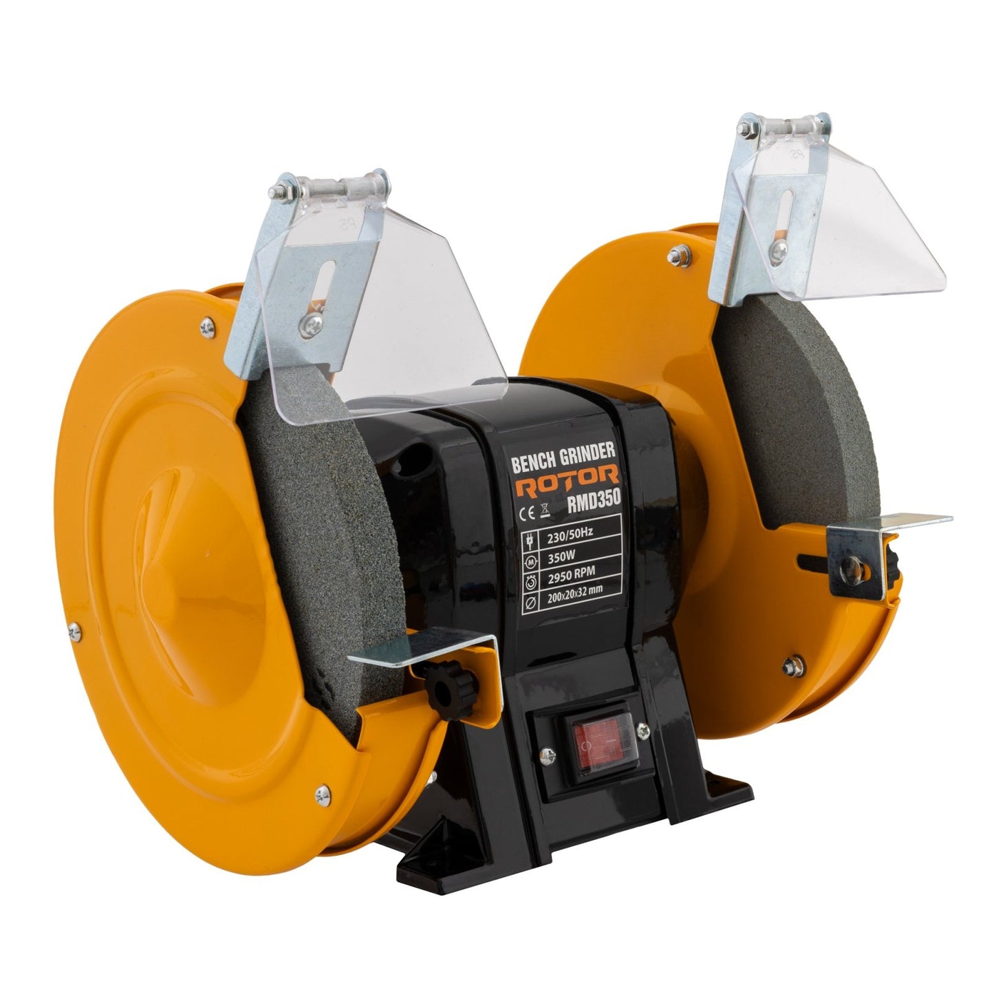 Polizor de banc ROTOR RMD350, 350W, 2950 rpm, disc 200 mm