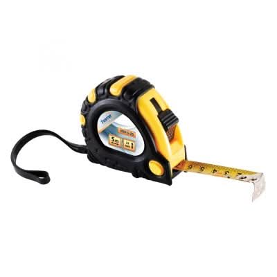 Ruleta 5 m MTP 5-25 – lungime 5m, latime 25mm, carcasa cauciucata