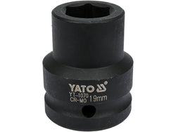 Cheie Tubulara de Impact Hexagonala 3/4'' x19mm Yato YT-1070