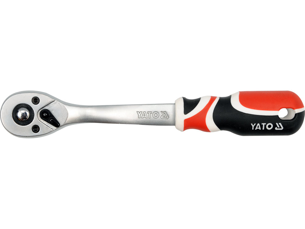 Cheie cu clichet curbata YATO YT-0731, 3/8 inch, 200 mm - imagine produs 1
