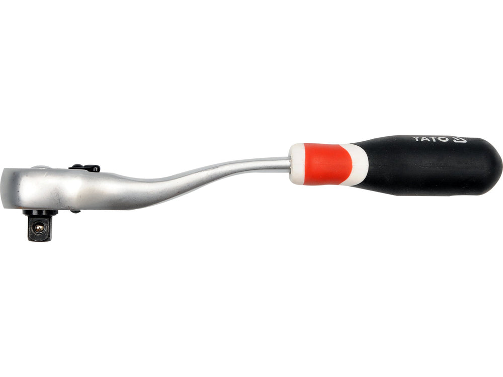 Cheie cu clichet curbata YATO YT-0731, 3/8 inch, 200 mm - imagine produs 2
