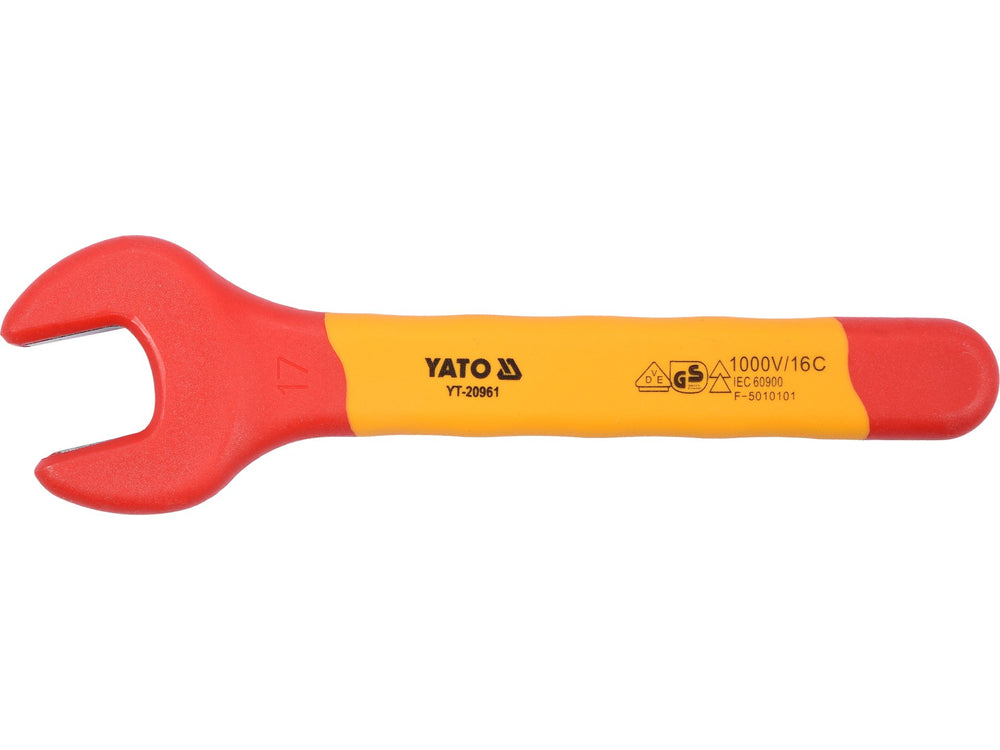 Cheie fixa izolata VDE 17mm 1000V CrV - Yato YT-20961