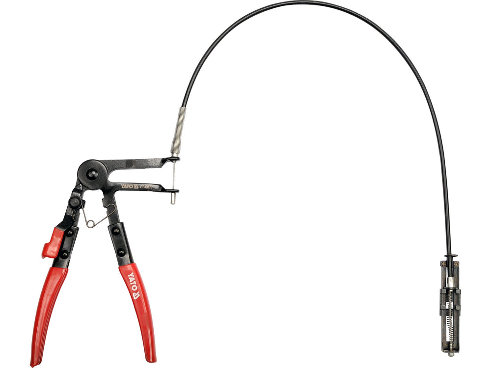 Cleste pentru coliere furtun cu cablu 690mm Yato YT-0677