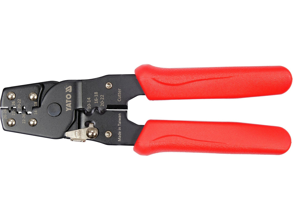 Cleste sertizat conectori 180mm Yato YT-2256