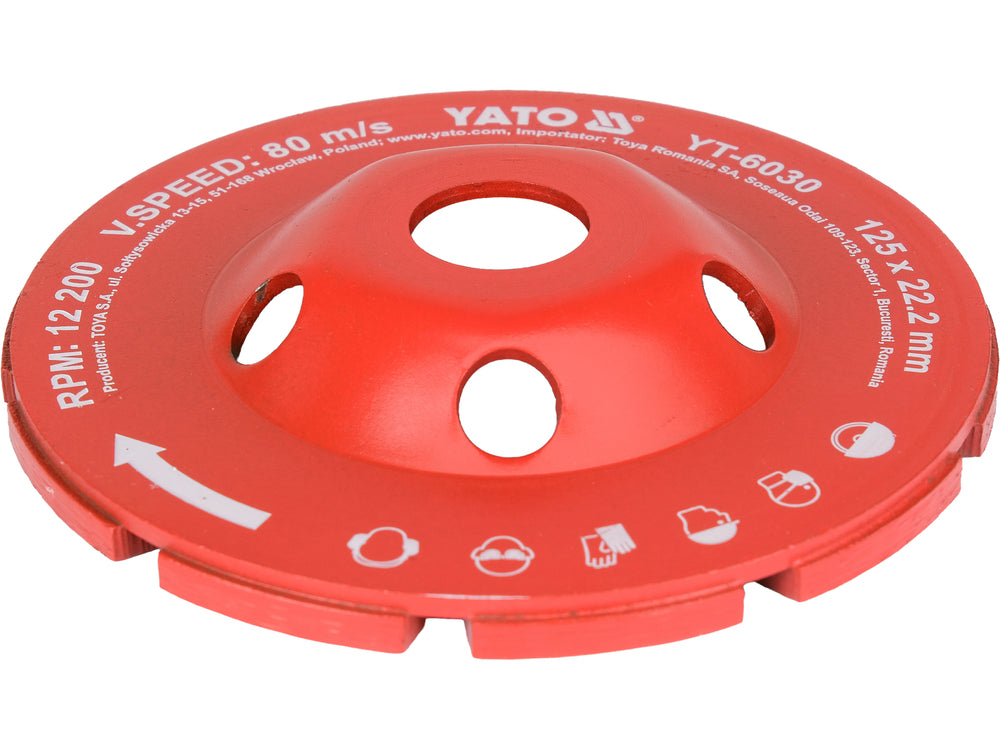 Disc cupa Yato YT-6030 - imagine oficiala 1