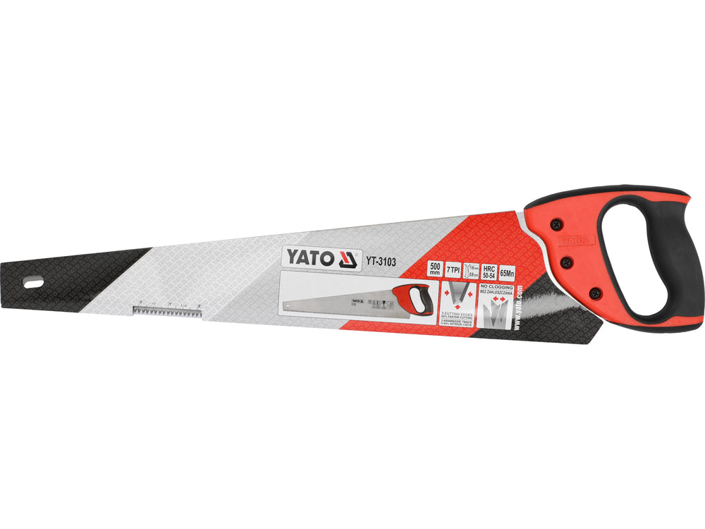 Fierastrau manual pentru lemn YATO YT-3103, 500 mm, 7 TPI - imagine produs 4