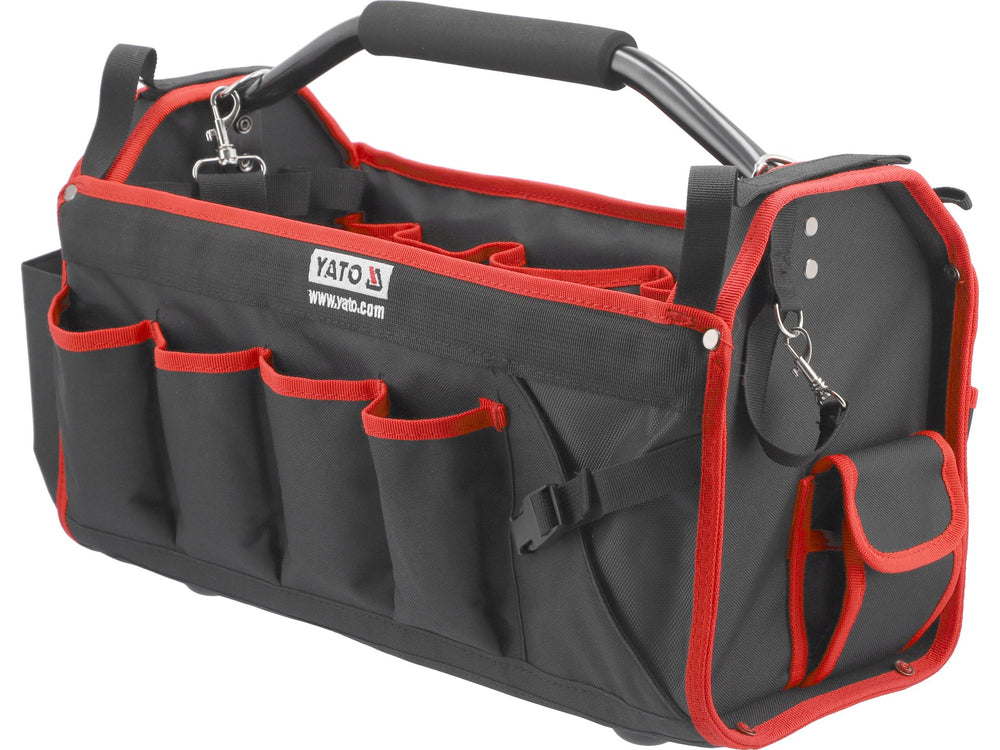 Geanta scule nylon 31 buzunare Yato YT-7435 incarcata