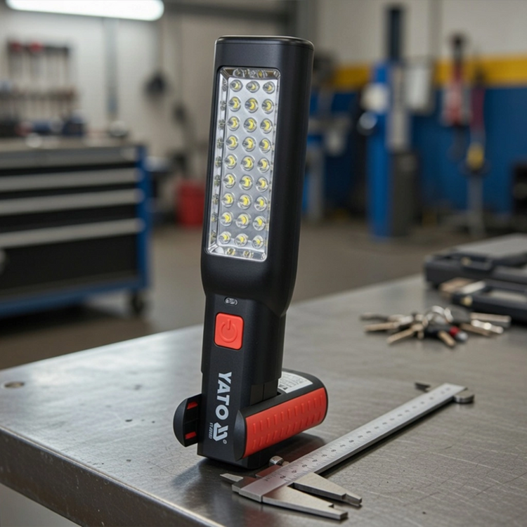 Lampa atelier LED 30+7 100LM reincarcabila Yato YT-085051 vedere 8