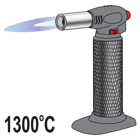 Arzator gaz reincarcabil Yato YT-36700 1300°C rezervor 30 ml - imagine produs 2