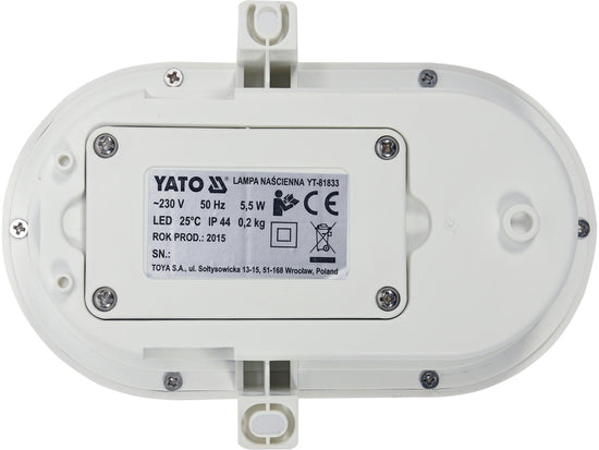 Lampa Perete LED 5.5W IP44 Yato YT-81833