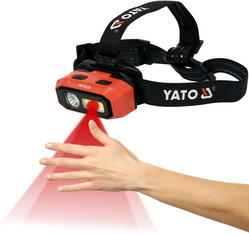 Lanterna de cap reincarcabila Yato YT-08594 - imagine oficiala 1
