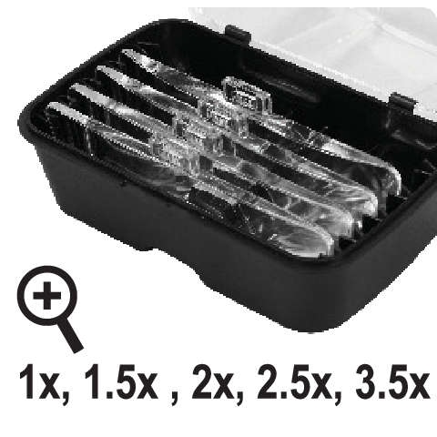 Lupa de cap cu LED YATO YT-73842, marire 1x-3,5x - imagine produs 5