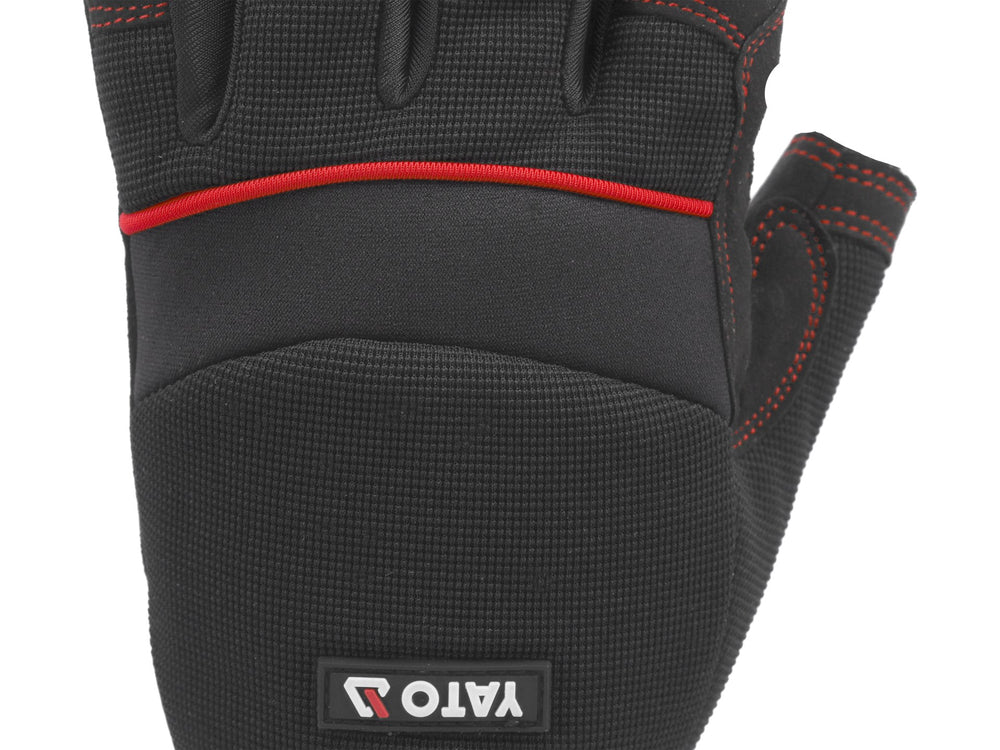 Manusi fara degete Yato YT-74660 marimea 10 negru
