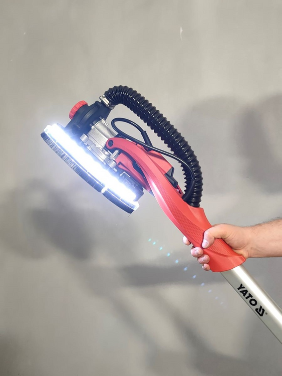 Masina slefuit pereti Yato YT-82355, 820W, LED, aspirare - imagine oficiala 1