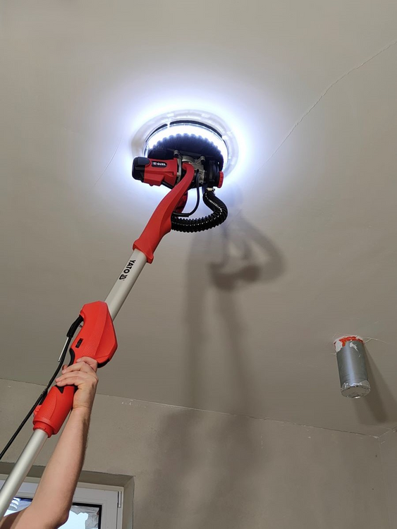 Masina slefuit pereti Yato YT-82355, 820W, LED, aspirare - imagine oficiala 2