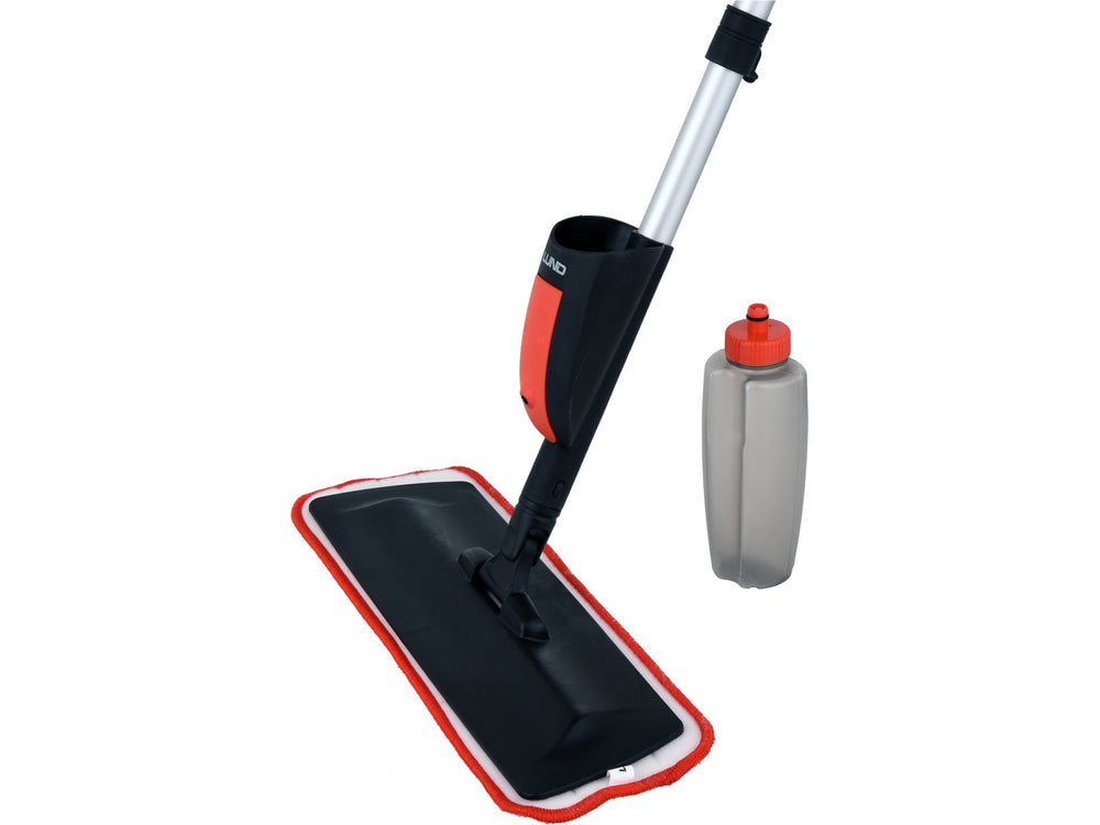 Mop pulverizare 2 capete microfibra Lund 67160 - utilizare pe parchet