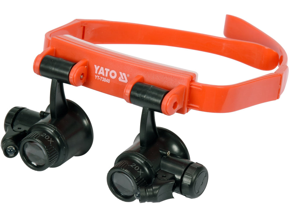 Ochelari cu lupa si LED Yato YT-73840