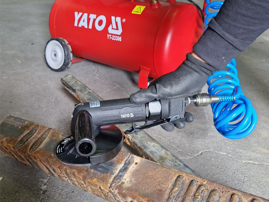 Polizor unghiular pneumatic Yato YT-09675 - imagine oficiala 1