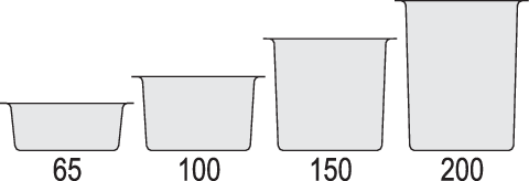 Recipient GN 1/3 Yato YG-00411, policarbonat, 3.6L - imagine produs 4