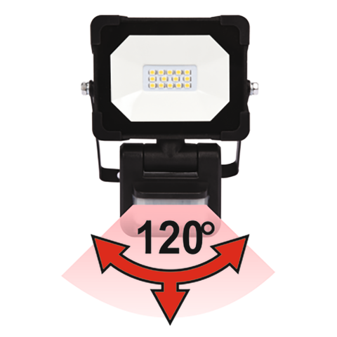 Proiector LED Yato YT-818291, 50W, 4750lm, senzor miscare - imagine oficiala 2