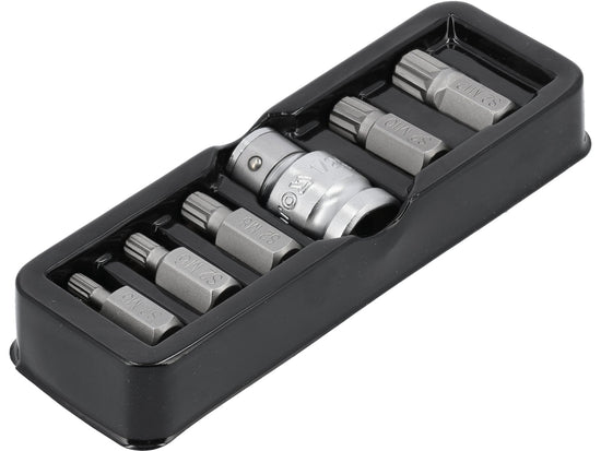 Set biti Spline Yato YT-0414 cu adaptor, detaliu produs