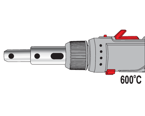Set ciocan lipit gaz Yato YT-36706 - imagine oficiala 1
