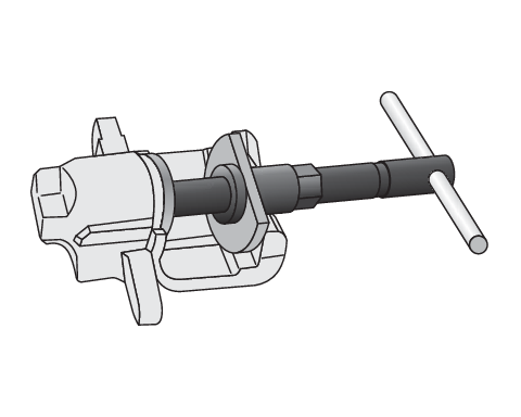 Set presa pistoane etrier Yato YT-0682 18 piese - imagine produs 2