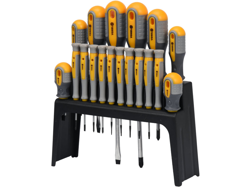 Set surubelnite 18 piese CrV Vorel 60781