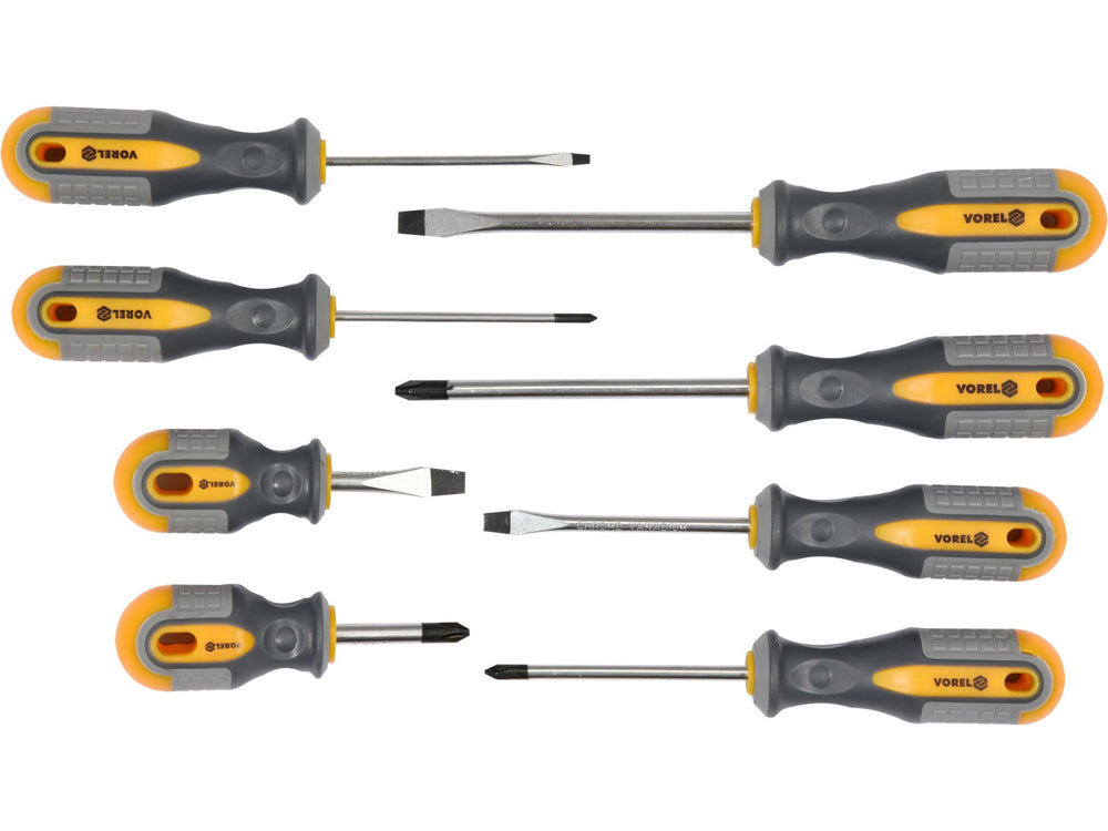 Set surubelnite 8 piese CrV Vorel 60782