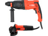 Set Rotopercutor SDS+ 900W + Polizor 720W 125mm Yato YT-821200