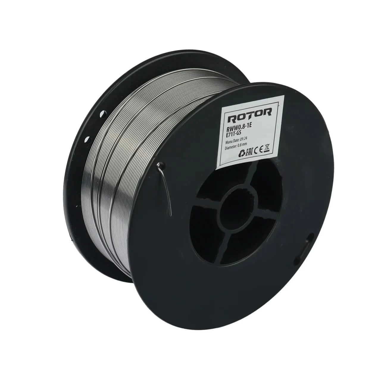 Sarma sudura fara gaz FLUX 0,8 mm, 1 kg, MIG E71T-GS ROTOR