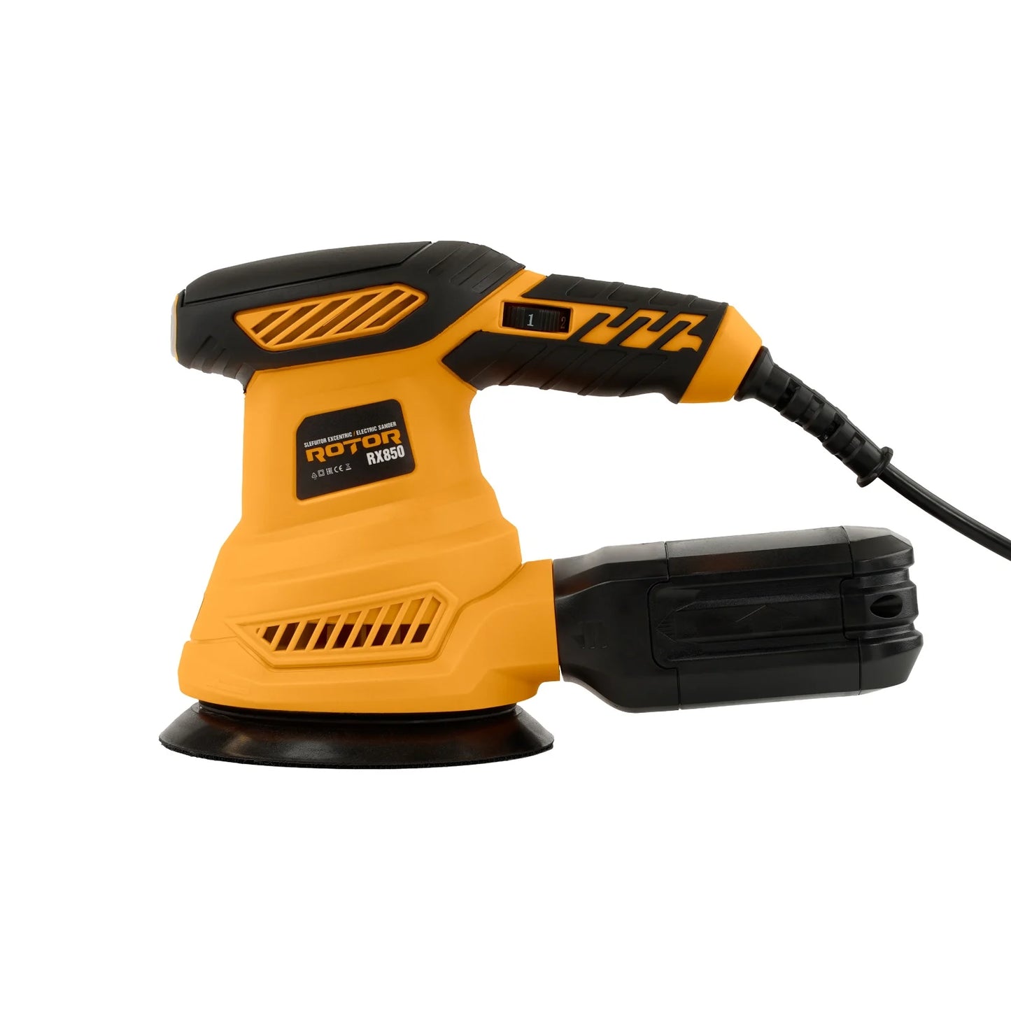 Slefuitor excentric ROTOR RX850, 950W, 12000 rpm, disc velcro