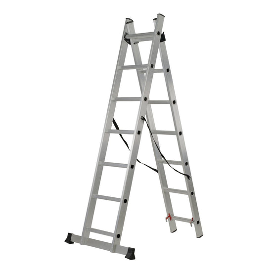 Scara telescopica ZEP, 324 cm, 7 trepte, 150 kg, pliere compacta