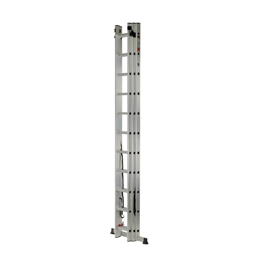 Scara aluminiu ZEP KME311, 3 tronsoane x 11 trepte, 150 kg, 810 cm inaltime maxima