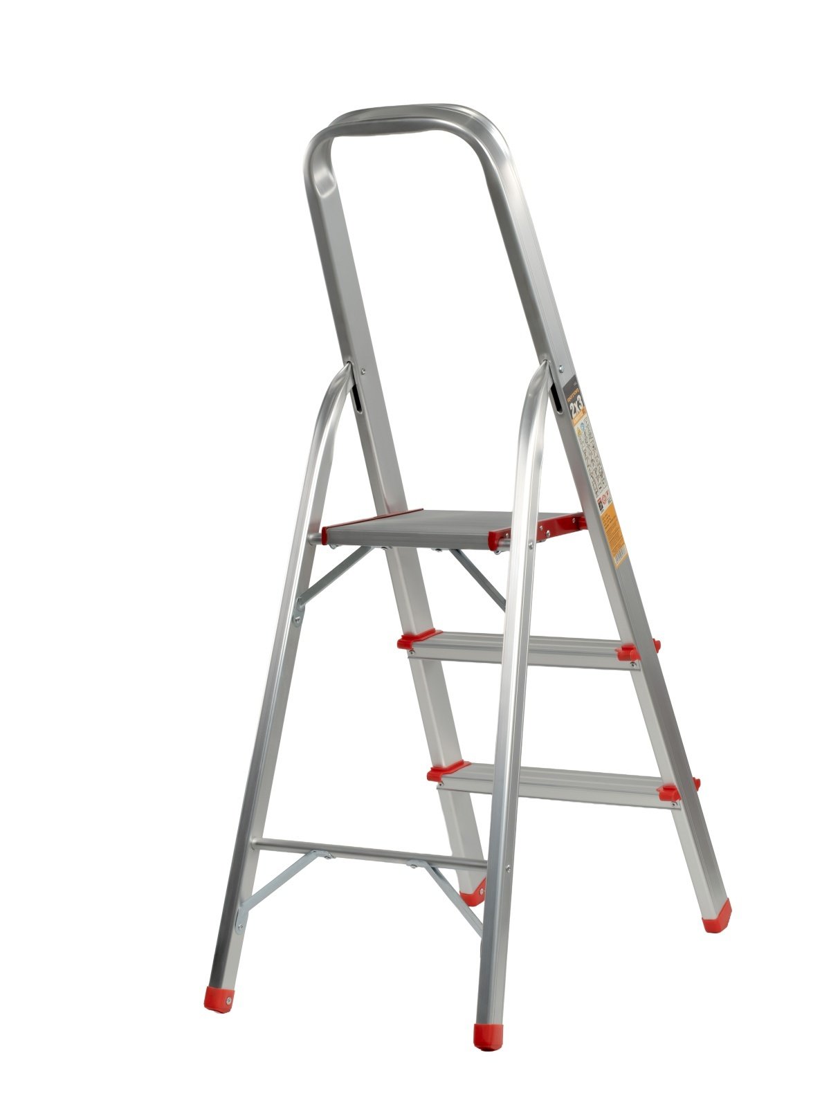 Scara pliabila aluminiu ZEP KMH0103, 3 trepte, 150 kg, 109 cm inaltime deschisa