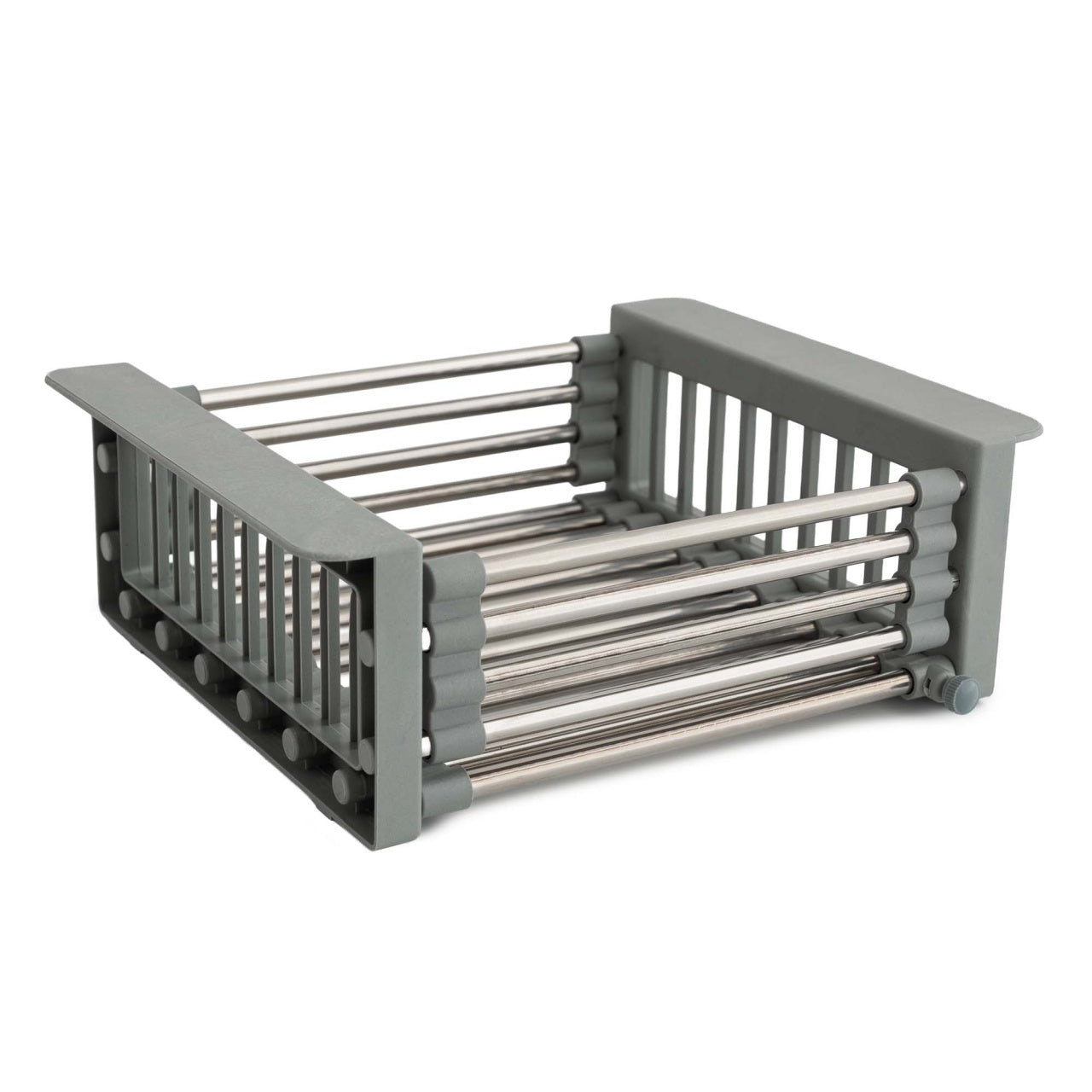 Scurgator extensibil 41x27 cm, gri pentru chiuveta, FLEKO - detaliu 4