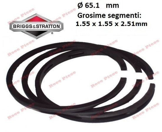 Set segmenti motor Briggs & Stratton 65.10 mm
