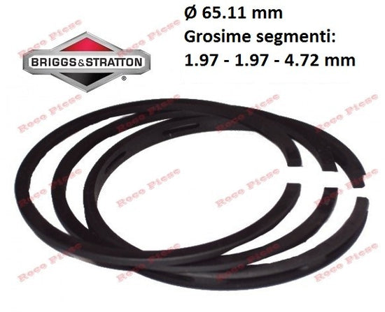 Set segmenti motor Briggs & Stratton 65.11 mm