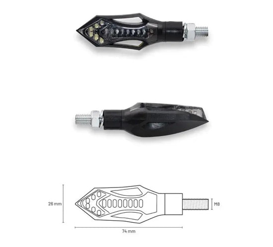 Semnale led scuter / motocicleta ''Globe'' - vedere 5